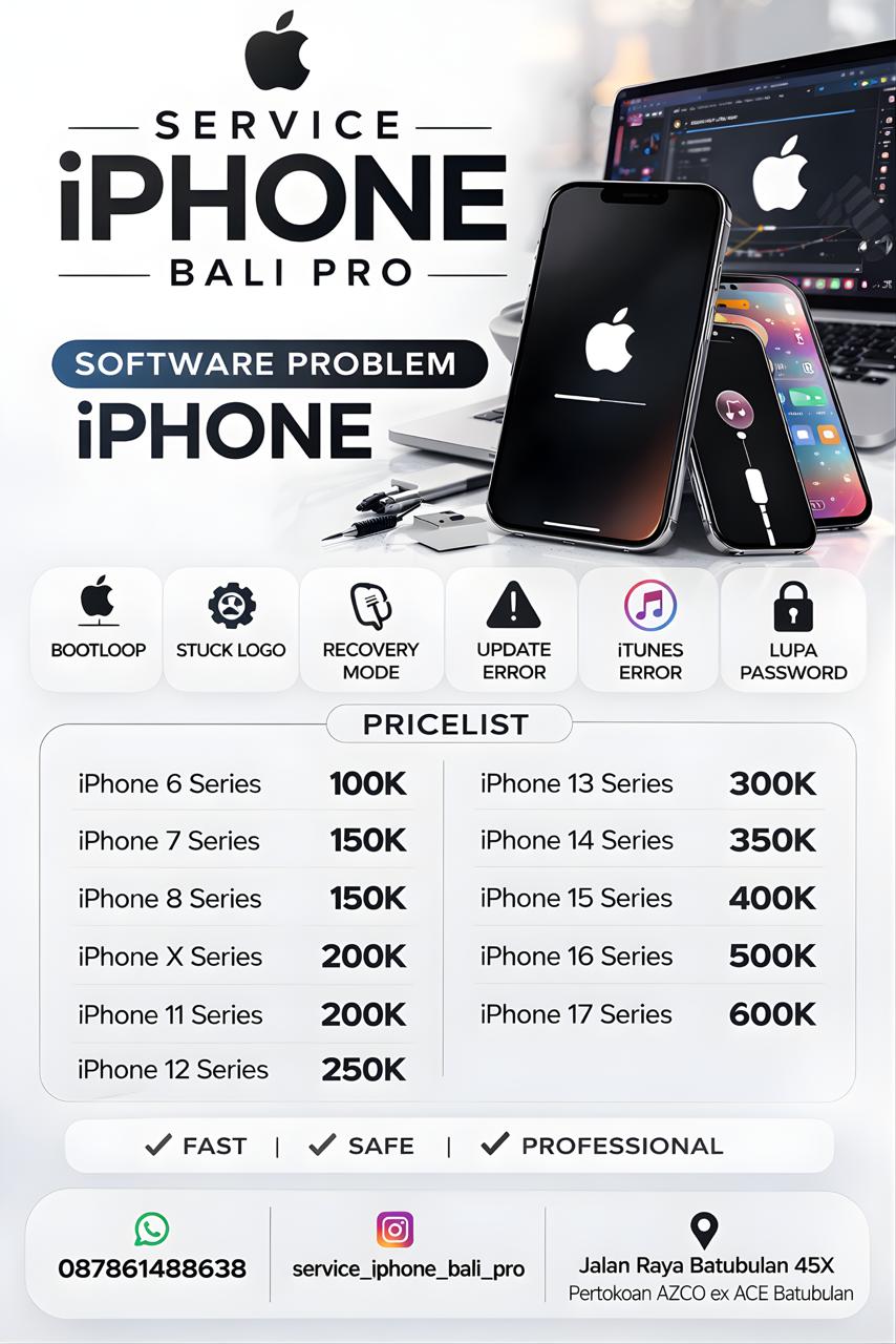 Masalah Software iPhone